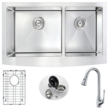 ANZZI ELYSIAN Series K36203A-041 Kitchen Sink Kitchen Sink ANZZI